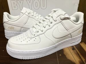 22年製 NIKE W AIR FORCE 1 BY YOU ANNIVERSARY 1982 刺繍 ナイキ エアフォース AF1【DO7417-991】スムース レザー LEATHER 白 US11.5