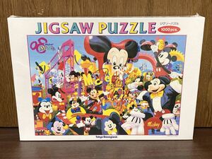 フィルム未開封 限定 Disney Land 東京 ディズニー ランド MICKEY MANIA ミッキー マニア ジグソー パズル JIGSAW PUZZLE 1000ピース