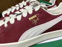 18年製 PUMA Clyde The Archieve プーマ クライド アーカイヴ【365319 04】バーガンディー スエード BURGUNDY SUEDE 天然皮革 US10_画像4