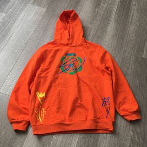 YM/593 adidas SUPERTURF HOODY ORANGE Lサイズ 新品タグ付き adidas×SEAN WOTHERSPOON コラボ