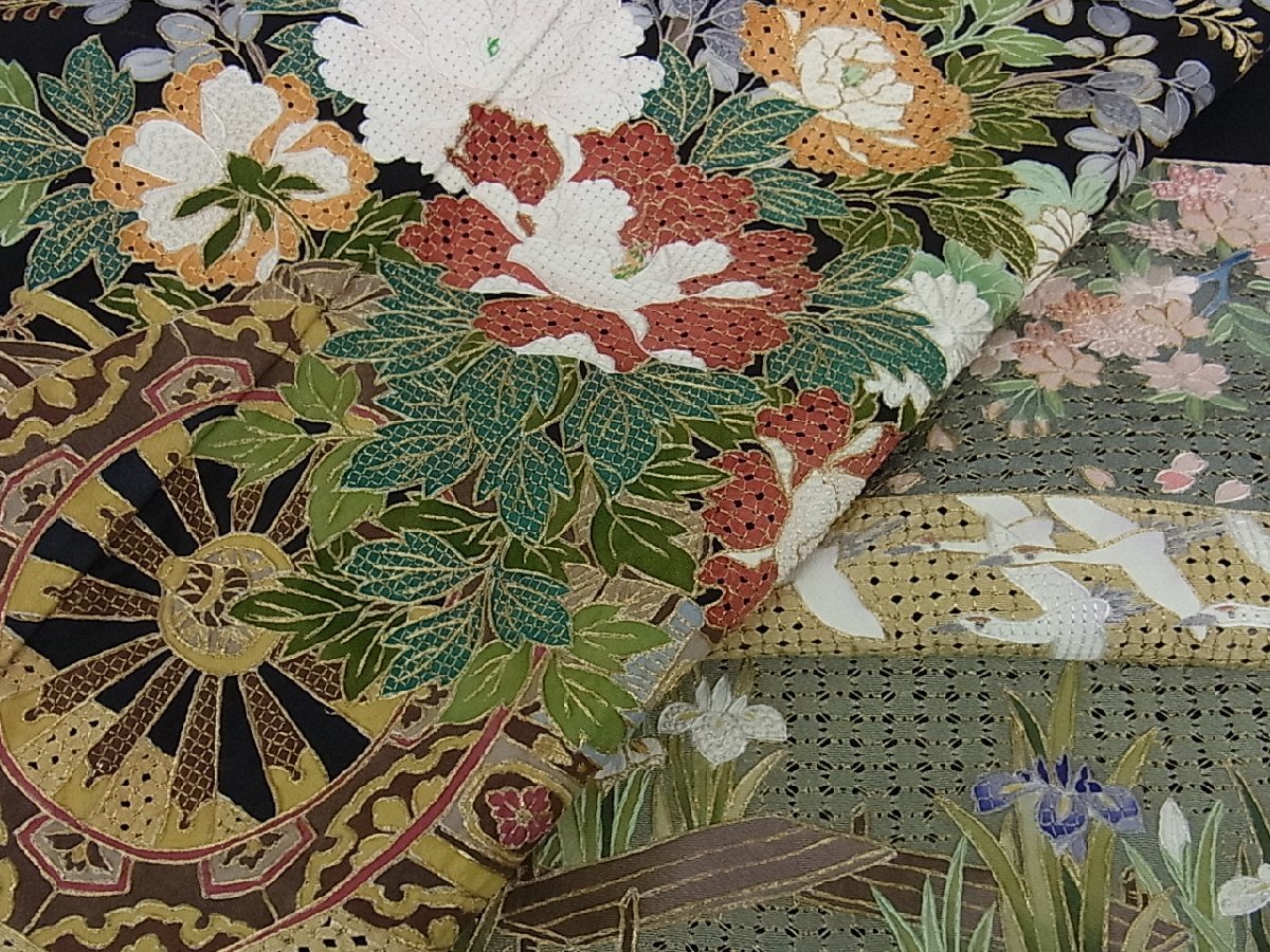 正規 1903 中国三大刺繡 礼装バッグ 相良刺繍 汕頭刺繍 蘇州刺繍