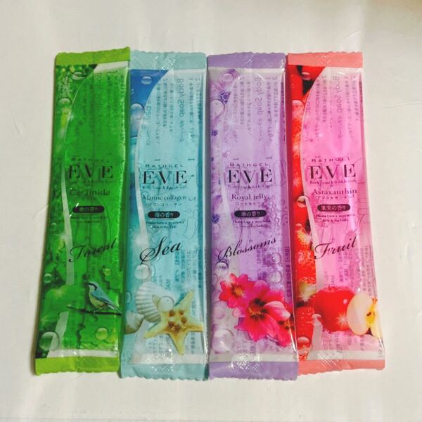 EVE バブルバス&ボディソープ 15ml×4本