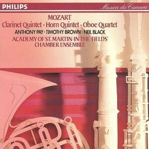 【輸入盤】ＭＯＺＡＲＴ：Ｃｌａｒｉｎｅｔ　Ｑｕｉｎｔｅｔ・Ｈｏｒｎ　Ｑｕｉｎｔｅｔ・Ｏｂｏｅ　Ｑｕａｒｔｅｔ／アカデミー室内管弦楽