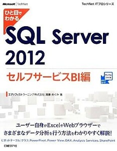 hi. eyes . understand SQL Server2012 self service BI compilation TechNet IT Pro series | Kiyoshi wistaria ...[ work ]