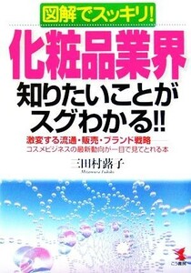 図解でスッキリ！化粧品業界　知りたいことがスグわかる！！ 激変する流通・販売・ブランド戦略　コスメビジネスの最新動向が一目で見てと