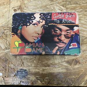 ア HIPHOP,R&B DAMIAN DAME - GOTTA LEARN MY RHYTHM シングル TAPE 中古品