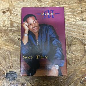 ア HIPHOP,R&B MYRON - SO FLY シングル TAPE 中古品