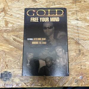 ウ HIPHOP,R&B GOLD - FREE YOUR MIND シングル TAPE 中古品