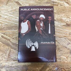 ウ HIPHOP,R&B PUBLIC ANNOUNCEMENT - MAMACITA シングル TAPE 中古品