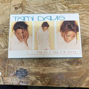 ウ HIPHOP,R&B TAMI DAVIS - HOW DO I SAY I'M SORRY INST,シングル!!!!!!! TAPE 中古品