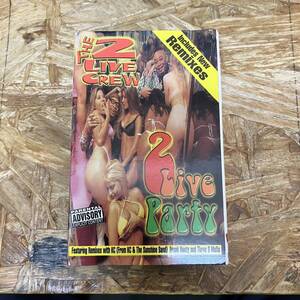 ウ HIPHOP,R&B THE 2 LIVE CREW - 2 LIVE PARTY シングル!!!!! TAPE 中古品