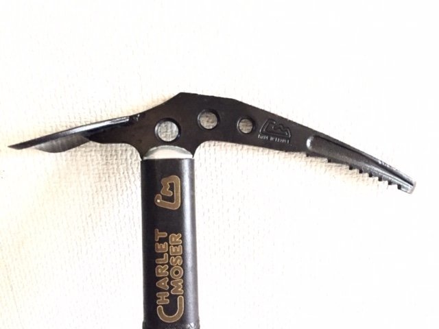 送料込】 □初代シャルレのピッケル J.Charlet Chamonix