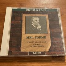 【ジャズ・ヴォーカル】メル・トーメ 中古CD_画像1