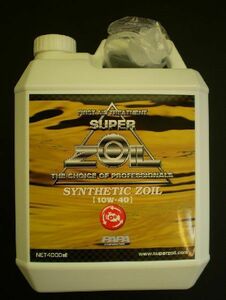 SYNTHETIC ZOIL 10W-40　４０００ｍｌ　油膜＋金属表面改質（100％化学合成オイル）