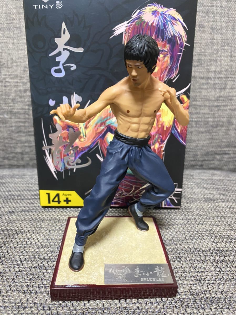 オイルペイント ブルース・リー フィギュア(レジン スタチュウ)精武門