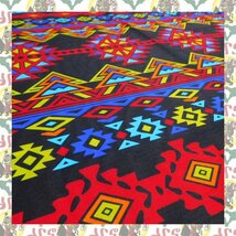 【SALE/90cm x 110cm/1ヤード】アフリカンプリント生地 barg-L71 アフリカ布 アフリカ生地 ゴールドプリント アンカラ キテンゲ パーニュ_画像2