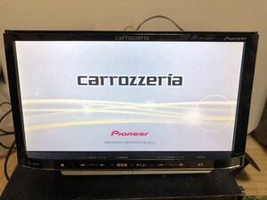 AVIC-MRZ03 carrozzeria カロッツェリア ワンセグ メモリーナビ 地図データ 2012年 CD再生確認済み 音出し確認済み 