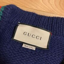 美品☆GUCCIグッチ☆ケーブルニットカーディガン☆Sサイズ_画像2