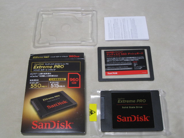 新品未開封 SanDisk Extreme PRO SSD 960GB 2枚 | www