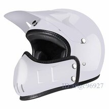 Y224☆新品内装洗濯可 バイクヘルメット多機能バイクオフロードヘルメットオープンフェイスヘルメットバイクフルフェイスヘルメッ_画像2