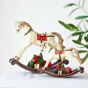 X428* новый товар Северная Европа способ - чай pa произведение искусства лошадь pre Рождество zento деревянная лошадь орнамент оборудование орнамент декоративный элемент re.-shon... модный 