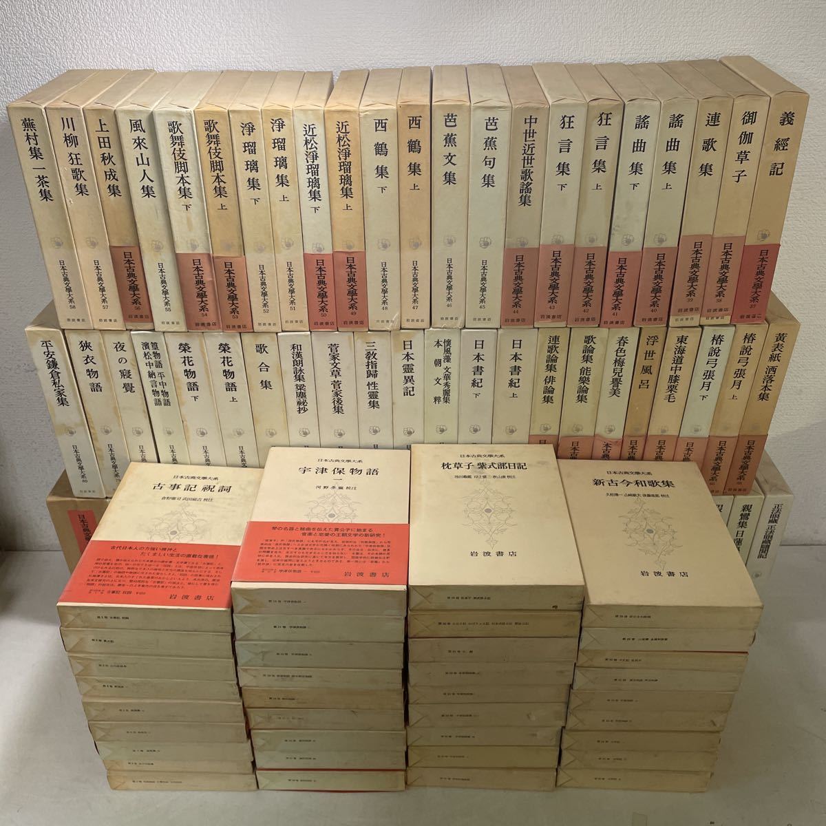 岩波書店 日本古典文学大系の値段と価格推移は？｜件の売買データ