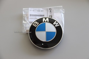 ＃■【BMW純正品 フロントエンブレム 品番：51147498981】BMW X7シリーズ G07（令和1年～）xDrive35d・xDrive40d・M50i 