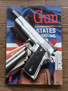 雑誌　月刊Gun 1989年1月号　中古良品　送料185円　ガバメント38スーパー、クーナン357マグナム