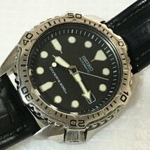 １円～ 稼働 SEIKO セイコー 7002 7020 SCUBADIVERS AUTOMATIC オート 自動巻 ビンテージ ダイバー スキューバ IW07DT06SK7002_画像2