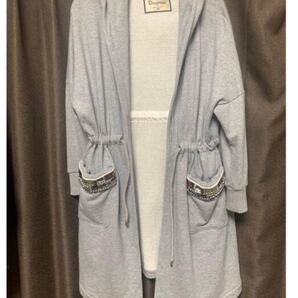 グレースコンチネンタル芸能人愛用人気ブランド裏毛ロングガウンビジュー値下げ