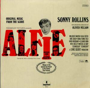 A00528869/LP/ソニー・ロリンズ(SONNY ROLLINS)「Alfie - Original Music From The Score (A-9111・ハードバップ・ポストバップ)」