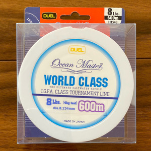 Нестандартный DUEL Ocean Master World Class 8Lb. 600м