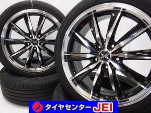 18インチ ヨコハマ 215/45R18 7J+53 114.3 ノア/ヴォクシー 中古タイヤアルミホイール【4本セット】送料無料(AMA18-0433）