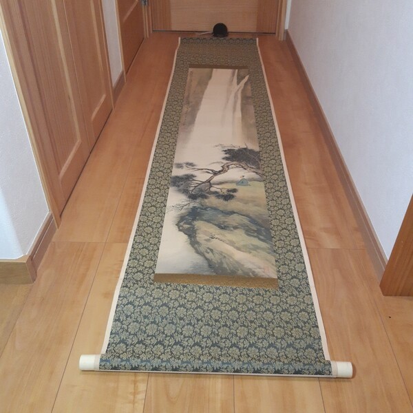 水田硯山 掛け軸