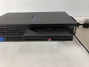Ku466◆SONY ソニー◆プレイステーション2 PlayStation2 PS2 SCPH-30000 ブラック/黒 コントローラー×2 三色線 ケーブル ソフト THE 将棋