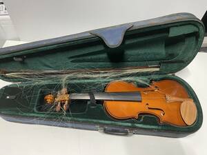 ⑤y294◆バイオリン◆全長59cm 弓 セミハードケース付き 楽器 ヴァイオリン