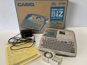 Ay208◆CASIO カシオ◆ネームランド NAMELAND KL-S20 ラベルライター 動作良好
