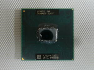 CPU インテル Celeron プロセッサー540 1.86GHz Socket PPGA478