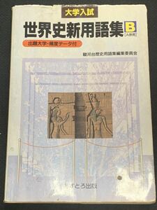 【現品限り】駿河台歴史用語集編集委員会 世界史新用語集B(A併用)―大学入試