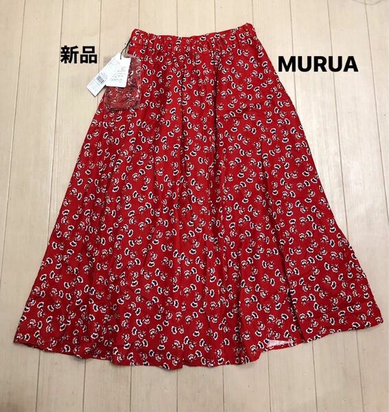 MURUA☆Flowerフレアスカート 新品