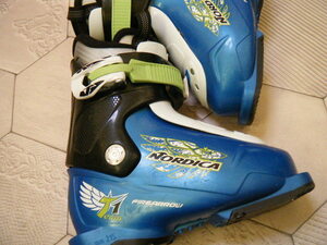  used Nordica juni ASCII boots FIREARROW TEAM1 17cm