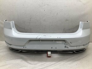 フォルクスワーゲン VW ゴルフ7 GOLF VII 5G系 純正 リアバンパー 5G6807421/5G6 807 421 BK ディフューザー付き