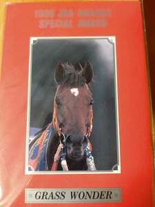  unused [ glass wonder ] telephone card telephone card 1999 SPECIAL AWARD inspection horse racing JRA horse .