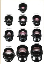 Fujifilm フジフイルム フジノン 大判レンズ のカタログ (未使用美品)_画像2