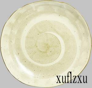 美濃焼 プレート 美濃民芸 柄 カレー皿 2枚入りパスタ皿 深皿 直径約25×23cm 電子レンジ 食洗機対応 和食器 日本製