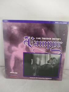 R2421【LD・レーザーディスク　CARL THEODOR DREYER'S Vampyr　カール・テオドア・ドライヤー　ヴァンパイア　吸血鬼】