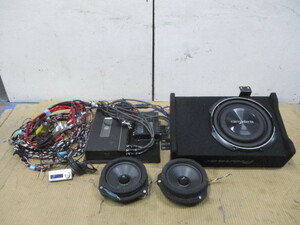 カーオーディオ カロッツェリア TS-W2520 MENPHIS16 MC4.50 MCS6A audison パイオニア PRS-D700 カーオーディオ ＊個人宅配送不可＊