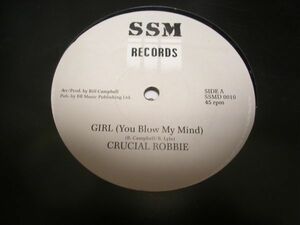 ●Reggae Lovers Lock 12inch●CRUCIAL ROBBIE / GIRL