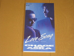 LOVE SONG / ロマンシングヤード 8cmシングルCD CHAGE＆ASKA チャゲ＆飛鳥 カラオケ付き PCDA-00292 