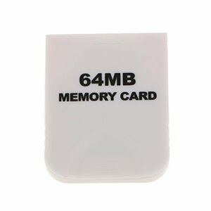 ◆送料無料◆任天堂 Nintendo Wii GCゲームキューブ対応 大容量64MB メモリーカード 互換品